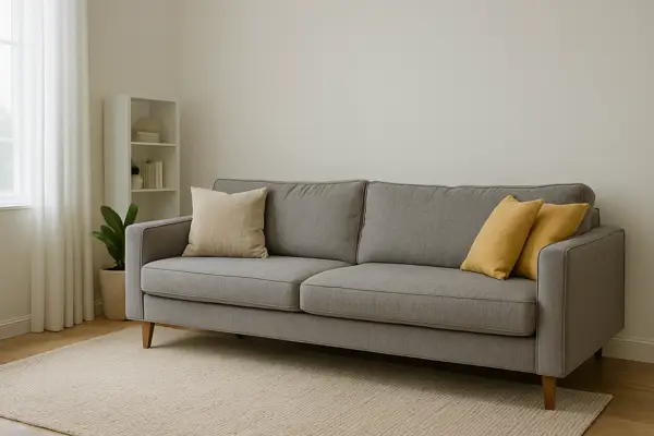 Clean living room
